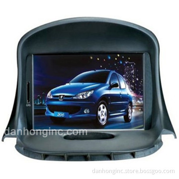 car GPS with DVD player for PEUGEOT